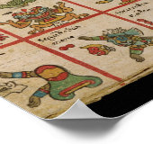 ボルボニアステカクス符号 ポスター (角)