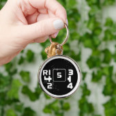 ボルボ245シフトパターンキーチェーン キーホルダー (手)