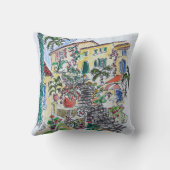 ボルメス·レ·ミモサス|プロバンス-アルプス-コートダズール クッション (裏面)