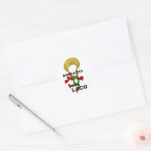 ボルラチョロコステッカー ラウンドシール (封筒)