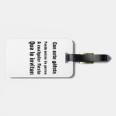 ボルラチョVIPパス ラゲッジタグ (裏面横)