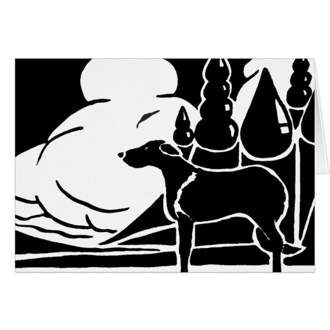 ボルロシアのゾイ犬とスカイラロシアのイン (正面横)