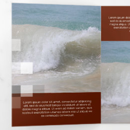 ボル素晴らしドー透コンテンポラリー過性 三つ折りカード