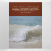 ボル素晴らしドー透コンテンポラリー過性 三つ折りカード (内部中)