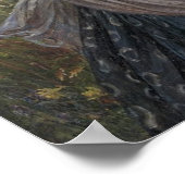 ボレアス – ジョン・ウィリアム・ウォーターハウス ポスター (角)