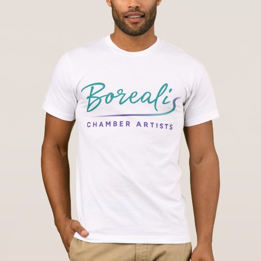 ボレアリスホワイト Tシャツ (正面)