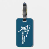 ボレアルマウンテンカリフォルニアスキーヤー ラゲッジタグ (裏面縦)