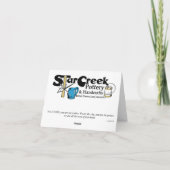 ボレアル《鳥》アメリカゴガラグリーティングカード カード (裏面)