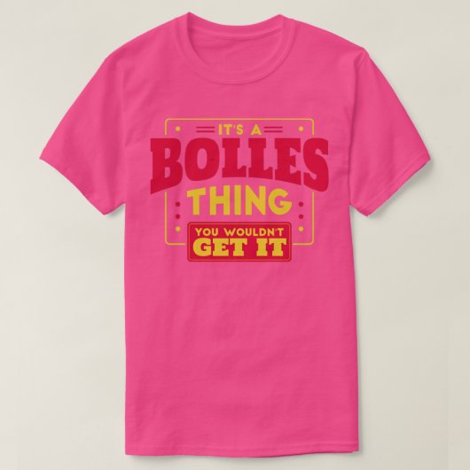 ボレス Tシャツ (デザイン正面)