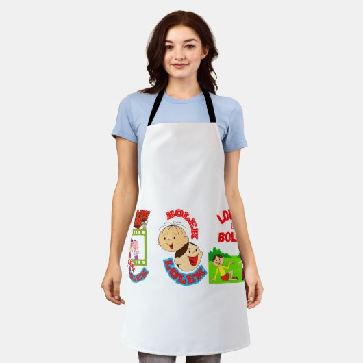 ボレック及びロレック エプロン (着用した状態)