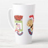 ボレック及びロレック カフェラテマグ (左アングル)