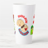 ボレック及びロレック カフェラテマグ (正面)