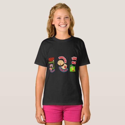 ボレック及びロレック Tシャツ (正面フル)