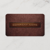 ボレモダンとブラックレザールック 名刺 (正面)