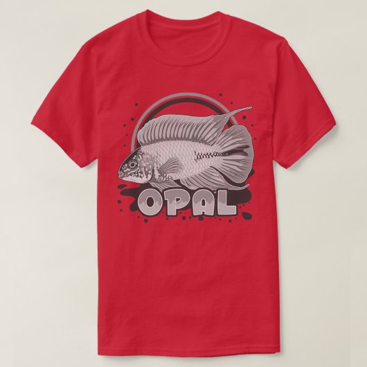 ボレリ矮性尻蓋類耳鼻腔水族館F Tシャツ (デザイン正面)