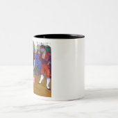 ボレロを踊るツールーズLautrec ツートーンマグカップ (中央)