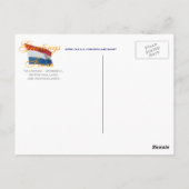 ボレンダムサンセットウィンドミルホランドポストカード ポストカード (裏面)