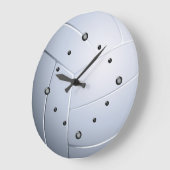 ボレーボールウォールクロック ラージ壁時計 (傾斜)