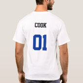 ボレー・チーム・シャツ Tシャツ (裏面)