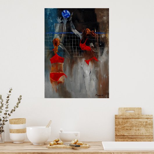 ボレー ポスター (キッチン)