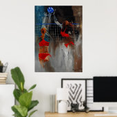 ボレー ポスター (ホームオフィス)