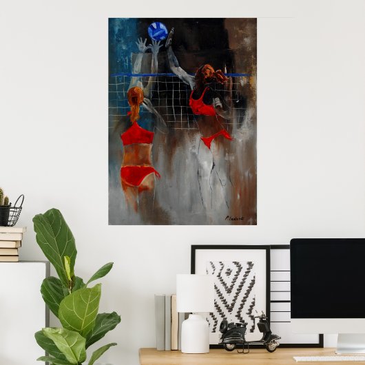 ボレー ポスター (ホームオフィス)