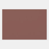 ボレ無地の色 ラッピングペーパーシート (正面)