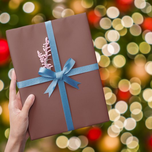 ボレ無地の色 ラッピングペーパー