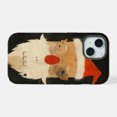 ボロサンタ iPhone 15ケース (裏面横)