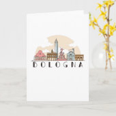 ボロニアスカイライン カード (黄色い花)