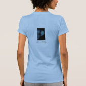 "ボロネオ"の女性一重項 Tシャツ (裏面)