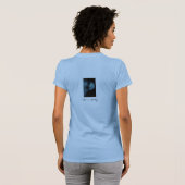 "ボロネオ"の女性一重項 Tシャツ (裏面フル)