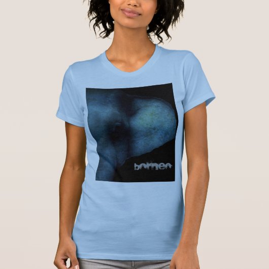 "ボロネオ"の女性一重項 Tシャツ (正面)