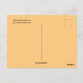 ボロブドゥールインドネシアの鐘型のストゥーパ ポストカード (裏面)