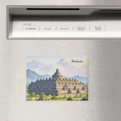 ボロブドゥールインドネシア旅行 マグネット (インサイチュ (食洗機))