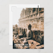 ボロブドゥールテンプル ポストカード (正面/裏面)