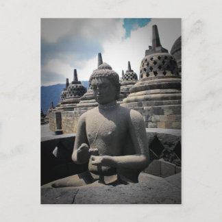 ボロブドゥー寺院 ポストカード