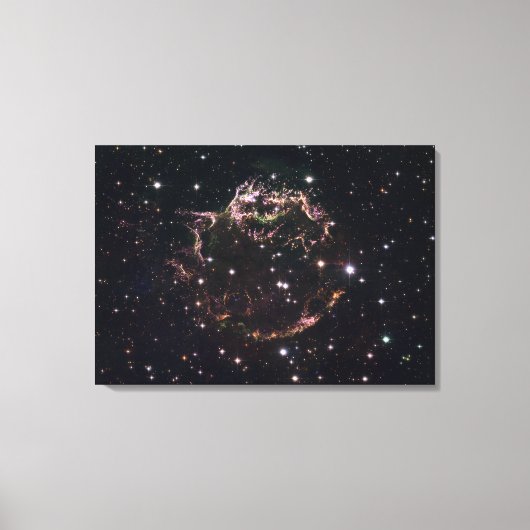 ボロボロになった遺跡の詳細な見解 キャンバスプリント (正面)