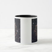 ボロボロになった遺跡の詳細な見解 マグカップ (中央)