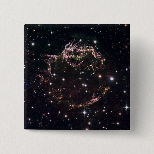 ボロボロになった遺跡の詳細な見解 缶バッジ (正面)