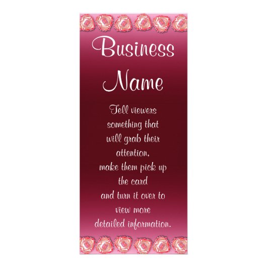 ボロボロのハート縁ど ラックカード (正面)