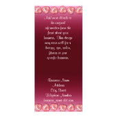 ボロボロのハート縁ど ラックカード (裏面)