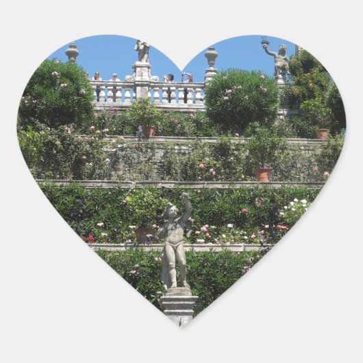 ボロメオパレスinストレサ，イタリア ハートシール (正面)