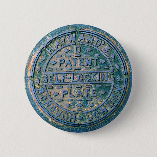 ボローオブロンドンユーティリティカバーピン 缶バッジ (正面)