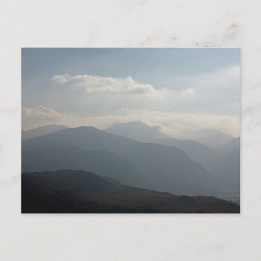 ボローデールケズウィックレイクディストリクトイングランド ポストカード (正面)