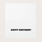 ボローニャのバースデー・カード (内部フラット)