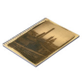 ボローニャの屋上のノート ノートブック (左側)