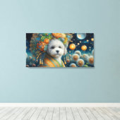 ボローニャの犬 キャンバスプリント (インサイチュ (ウッドフロア))