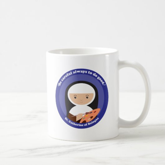 ボローニャの聖キャサリン コーヒーマグカップ (右)