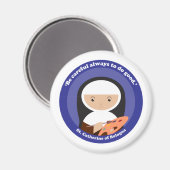 ボローニャの聖キャサリン マグネット (正面/裏面)